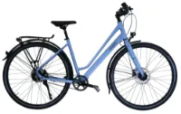 Hawk Bikes Trekking Lady Super Deluxe Sky Blue 2023 28" Trapez Hawk Bikes Trekking Lady Super Deluxe Sky Blue 2023 28" Trapez