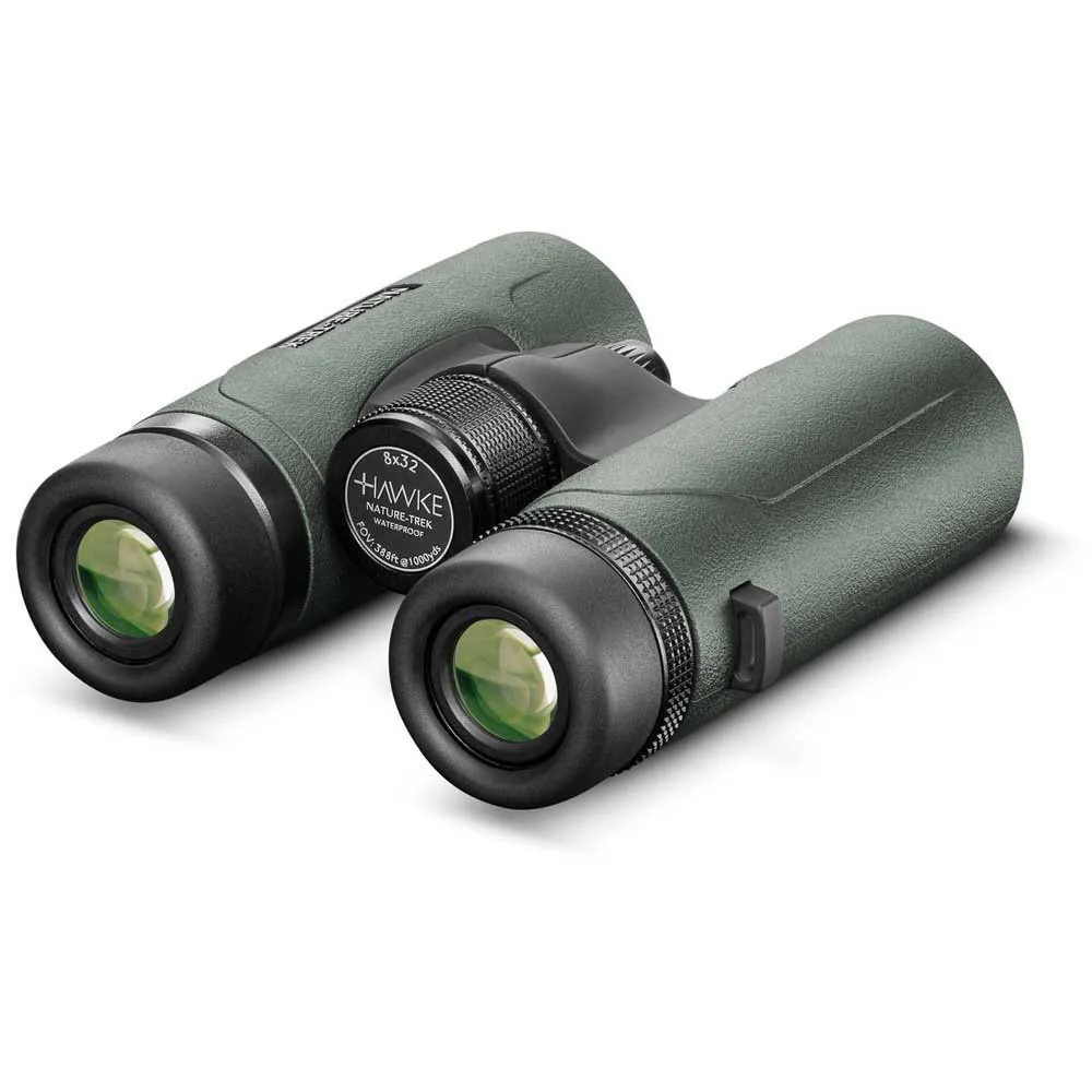 Hawke Nature Trek 8x32 Fernglas, Green, 128 x 99-118mm Hawke Nature Trek 8x32 Fernglas, Green, 128 x 99-118mm
