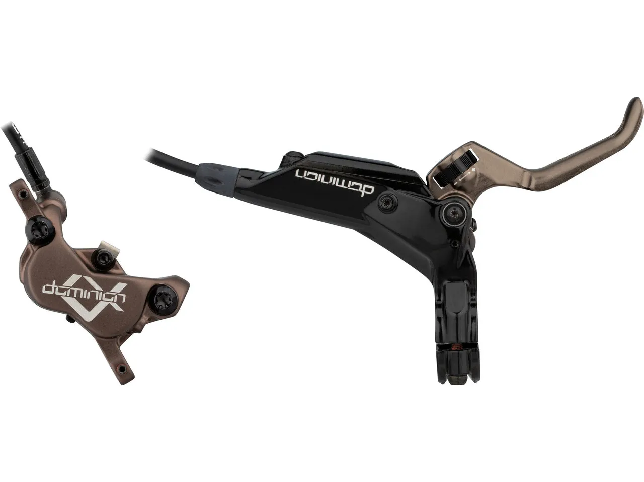 Hayes Scheibenbremse Dominion A4, Schwarz-bronze, HR Hayes Scheibenbremse Dominion A4, Schwarz-bronze, HR