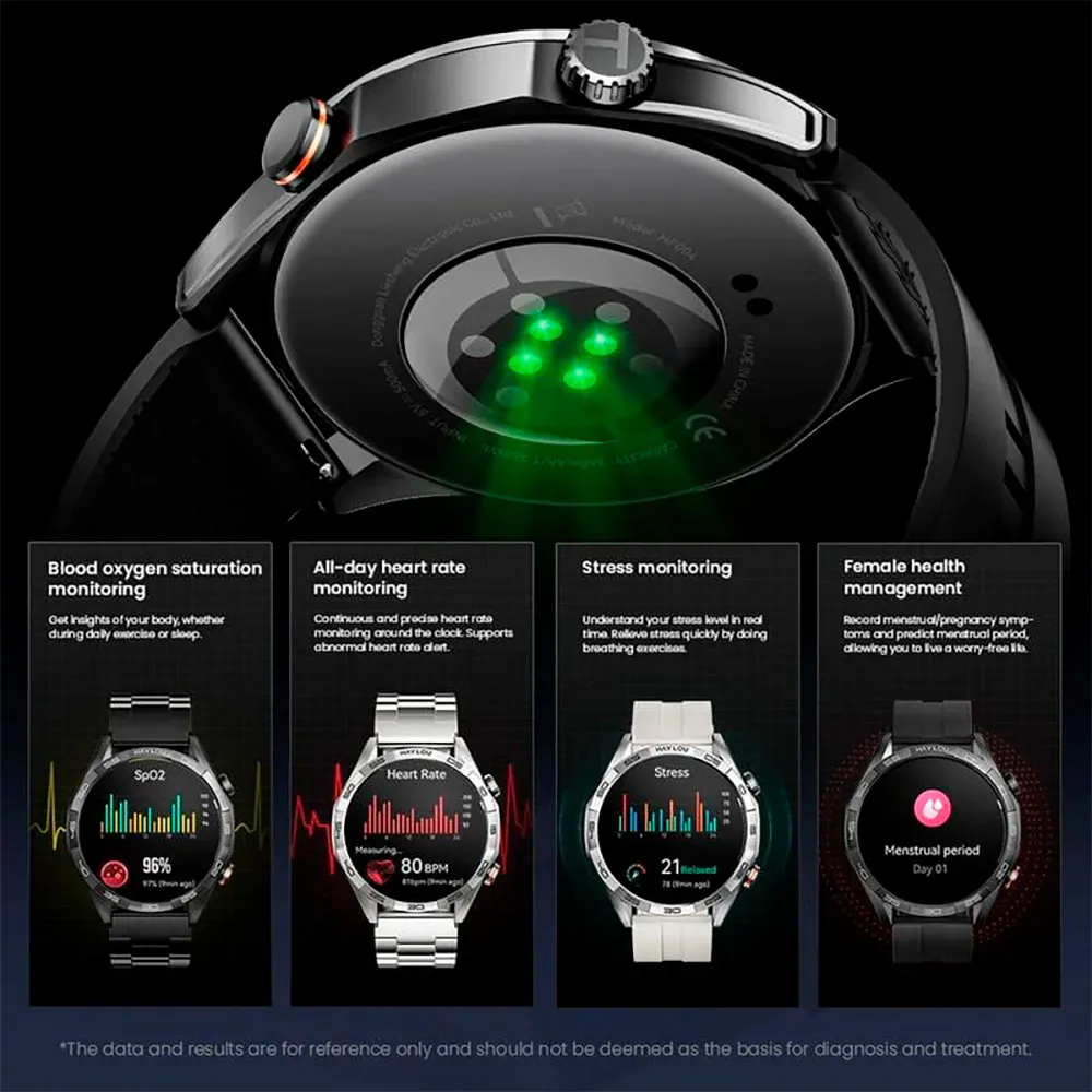Haylou Solar 5 Smartwatch 2 Einheiten, Black