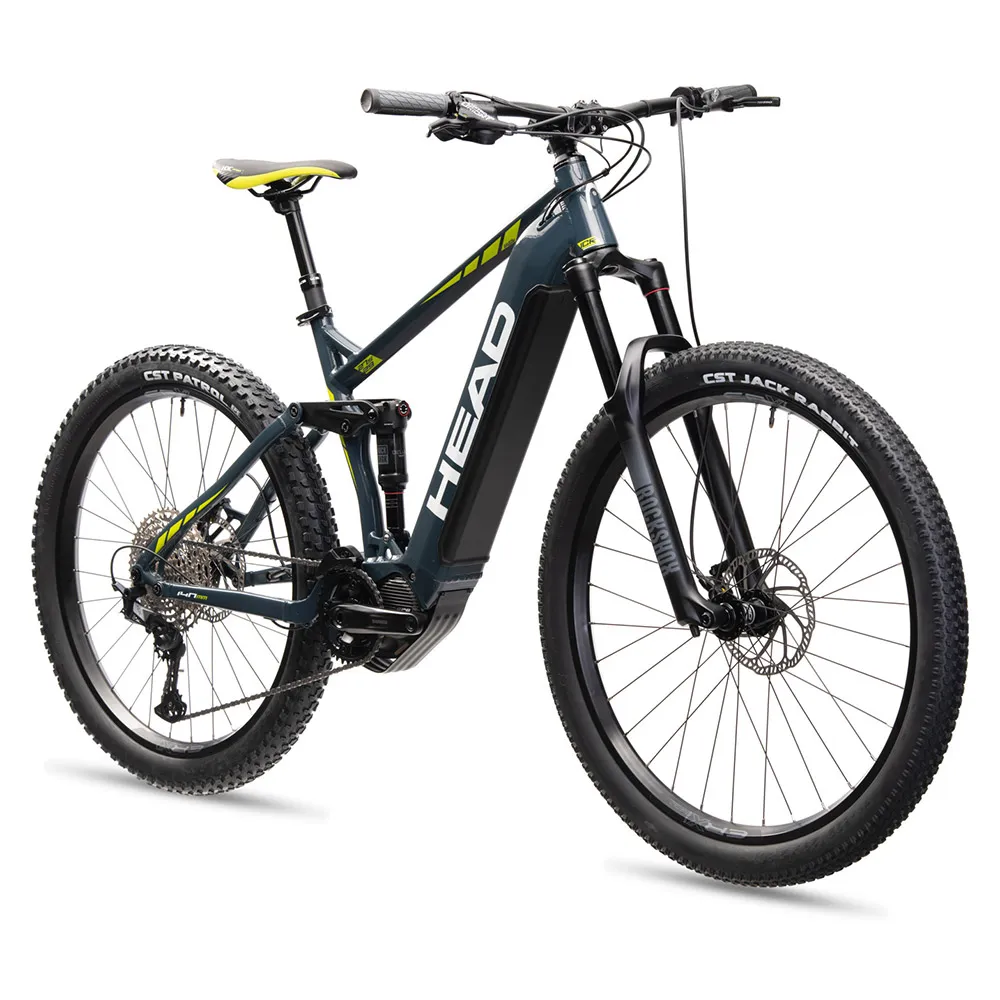 Head Bike Durango 27.5´´ Elektrische Mountainbike, Grey / lime, 43, 725Wh
