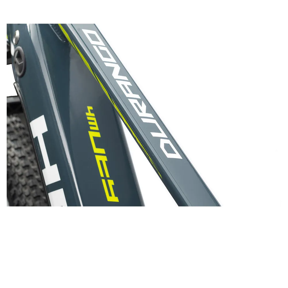 Head Bike Durango 27.5´´ Elektrische Mountainbike, Grey / lime, 43, 725Wh