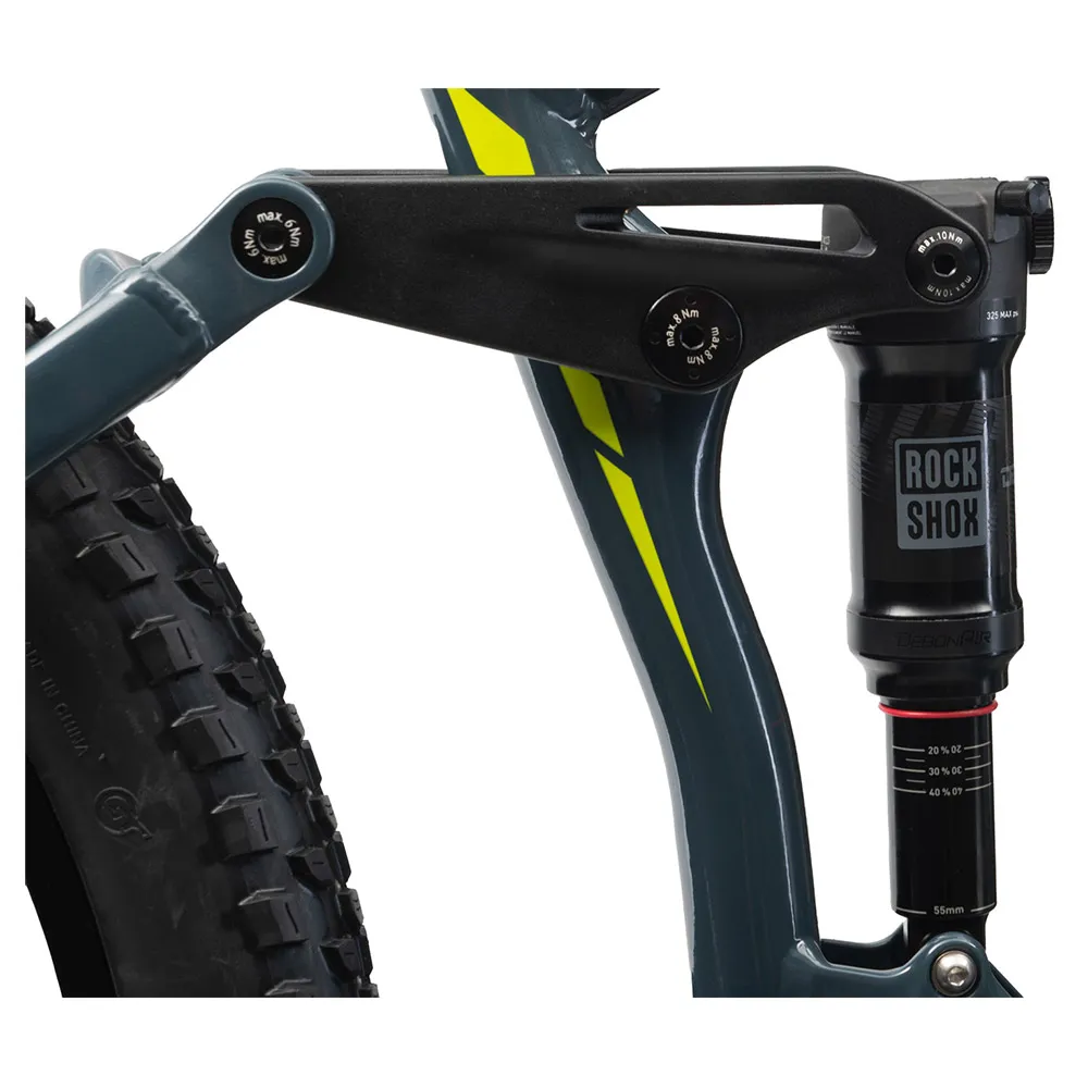 Head Bike Durango 27.5´´ Elektrische Mountainbike, Grey / lime, 43, 725Wh