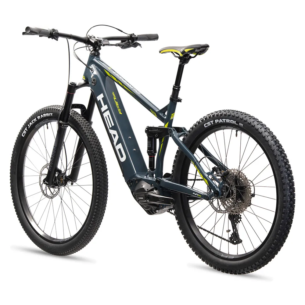 Head Bike Durango 27.5´´ Elektrische Mountainbike, Grey / lime, 43, 725Wh