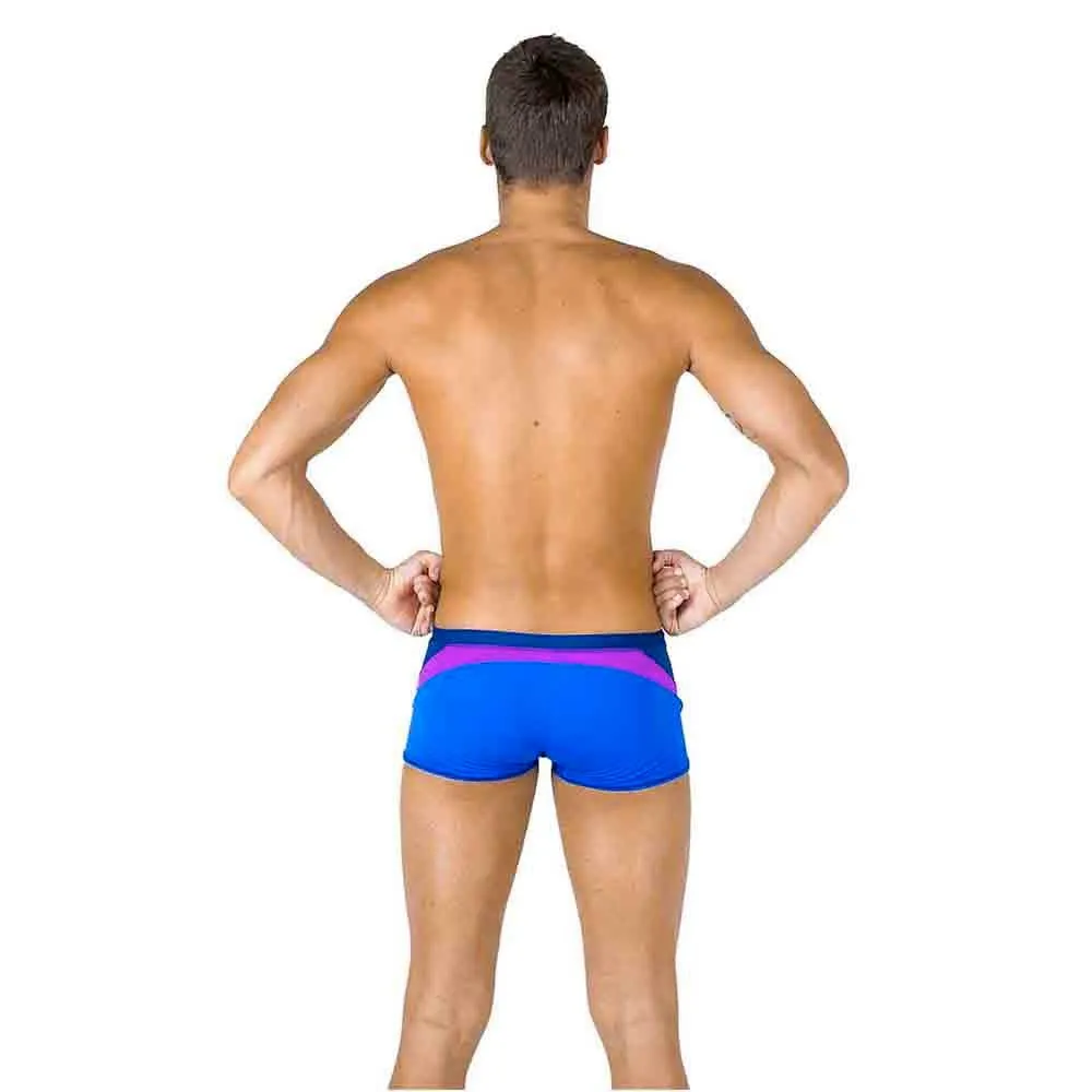 Head Bowl Splice Sql Badehose Boxer, Blue Head Bowl Splice Sql Badehose Boxer, Blue