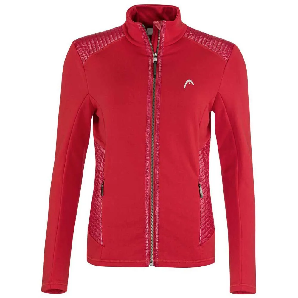 Head Dara Fleece Mit Durchgehendem Reißverschluss, Red Head Dara Fleece Mit Durchgehendem Reißverschluss, Red