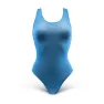 Head Solid Last Badeanzug female, Light blue, 12Y