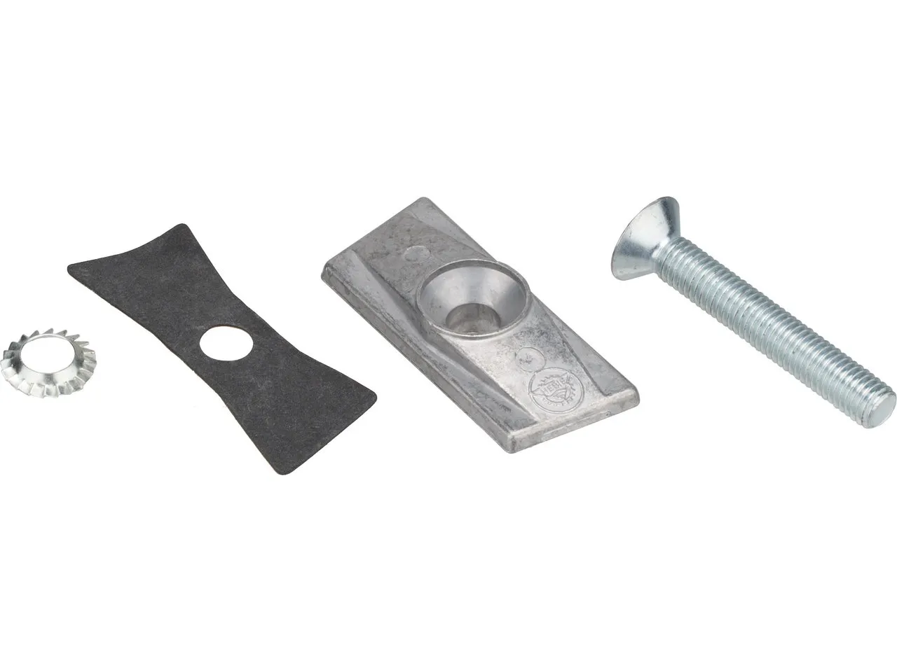 Hebie Gegenplatte M10 x 65, Grau, one_size Hebie Gegenplatte M10 x 65, Grau, one_size