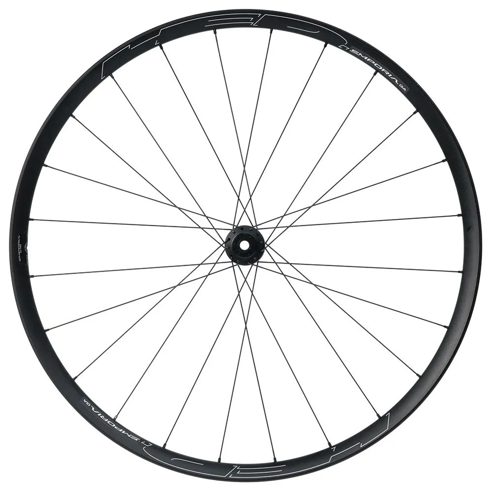 HED Emporia Ga Pro Cl Disc Gravel-vorderrad, Black, 12 x 100mm HED Emporia Ga Pro Cl Disc Gravel-vorderrad, Black, 12 x 100mm
