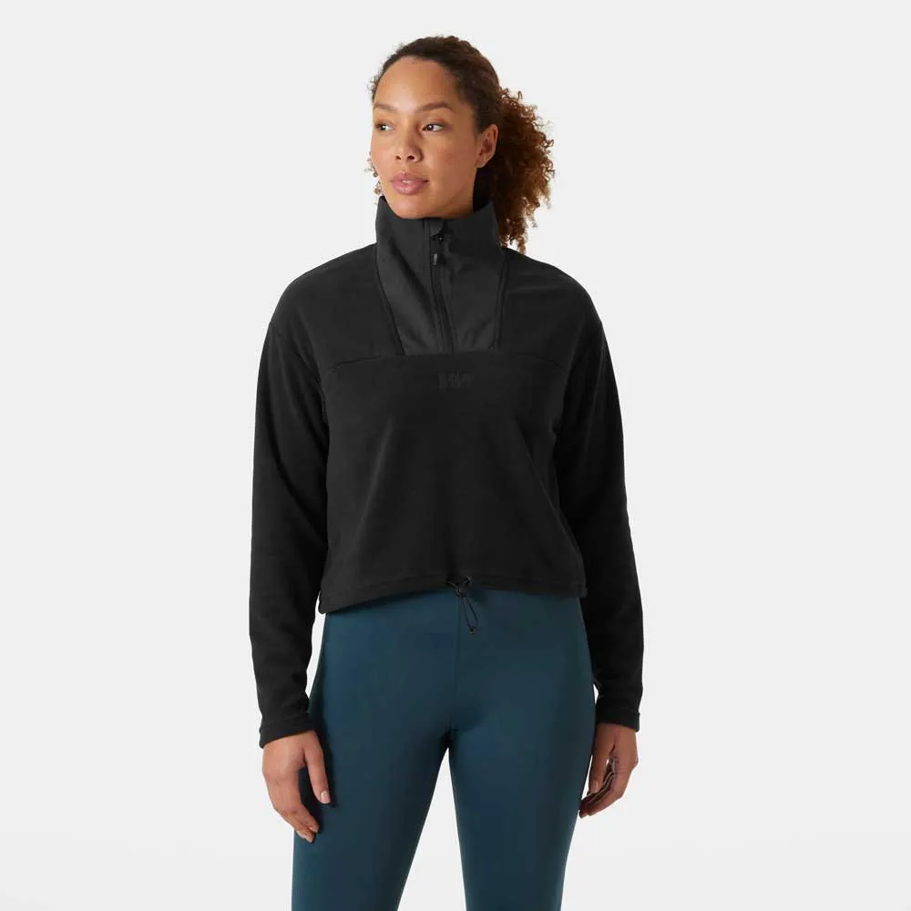 Helly Hansen Daybreaker Cropped Fleece Mit Halbem Reißverschluss Helly Hansen Daybreaker Cropped Fleece Mit Halbem Reißverschluss