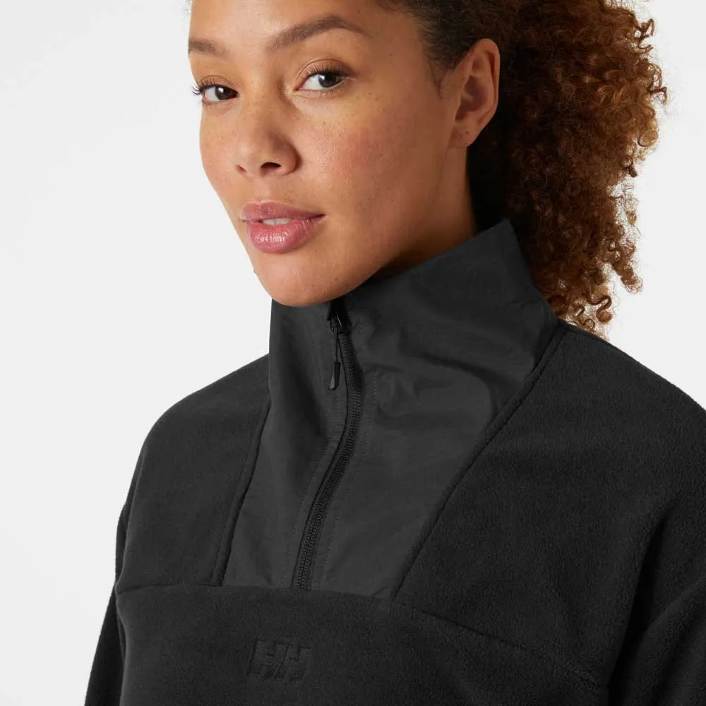 Helly Hansen Daybreaker Cropped Fleece Mit Halbem Reißverschluss Helly Hansen Daybreaker Cropped Fleece Mit Halbem Reißverschluss