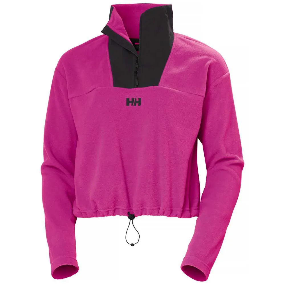 Helly Hansen Daybreaker Cropped Fleece Mit Halbem Reißverschluss Helly Hansen Daybreaker Cropped Fleece Mit Halbem Reißverschluss