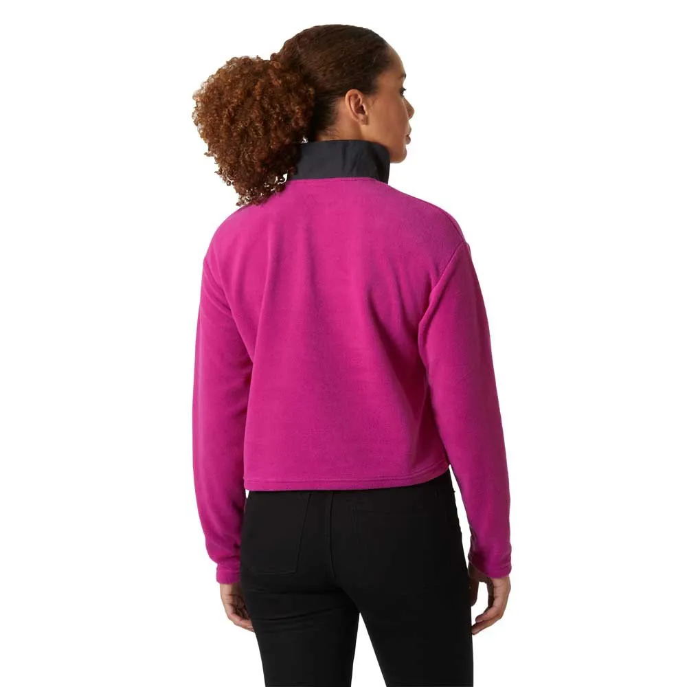 Helly Hansen Daybreaker Cropped Fleece Mit Halbem Reißverschluss Helly Hansen Daybreaker Cropped Fleece Mit Halbem Reißverschluss