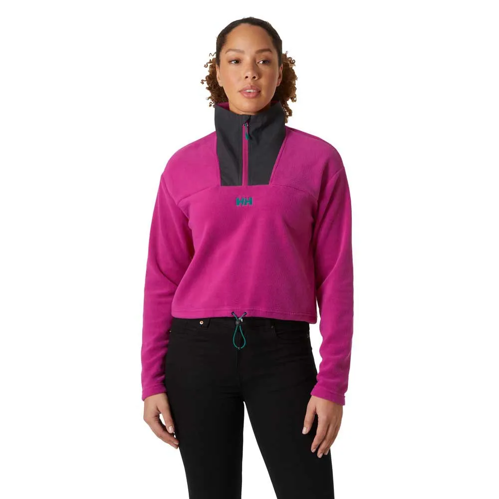 Helly Hansen Daybreaker Cropped Fleece Mit Halbem Reißverschluss Helly Hansen Daybreaker Cropped Fleece Mit Halbem Reißverschluss
