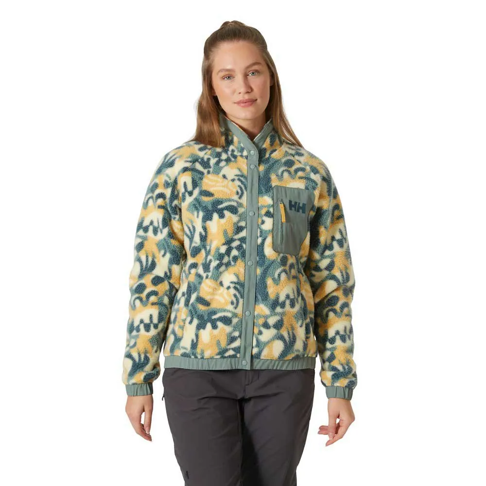 Helly Hansen Imperial Printed Pile Snap Fleece Mit Durchgehendem Reißverschluss Helly Hansen Imperial Printed Pile Snap Fleece Mit Durchgehendem Reißverschluss