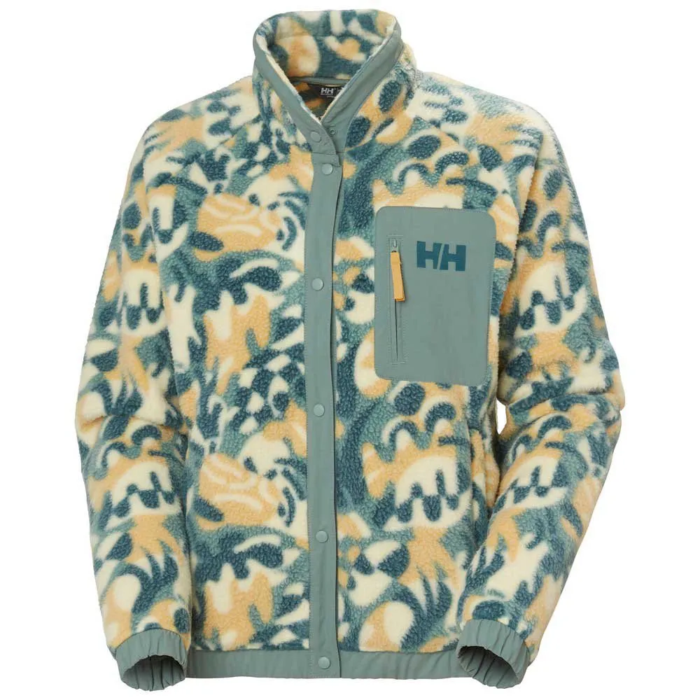 Helly Hansen Imperial Printed Pile Snap Fleece Mit Durchgehendem Reißverschluss Helly Hansen Imperial Printed Pile Snap Fleece Mit Durchgehendem Reißverschluss