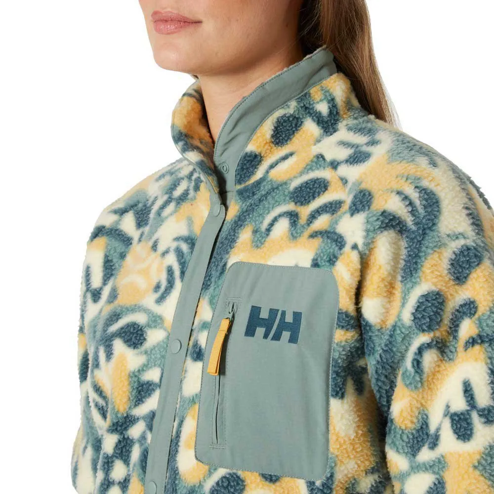 Helly Hansen Imperial Printed Pile Snap Fleece Mit Durchgehendem Reißverschluss Helly Hansen Imperial Printed Pile Snap Fleece Mit Durchgehendem Reißverschluss