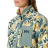 Helly Hansen Imperial Printed Pile Snap Fleece Mit Durchgehendem Reißverschluss