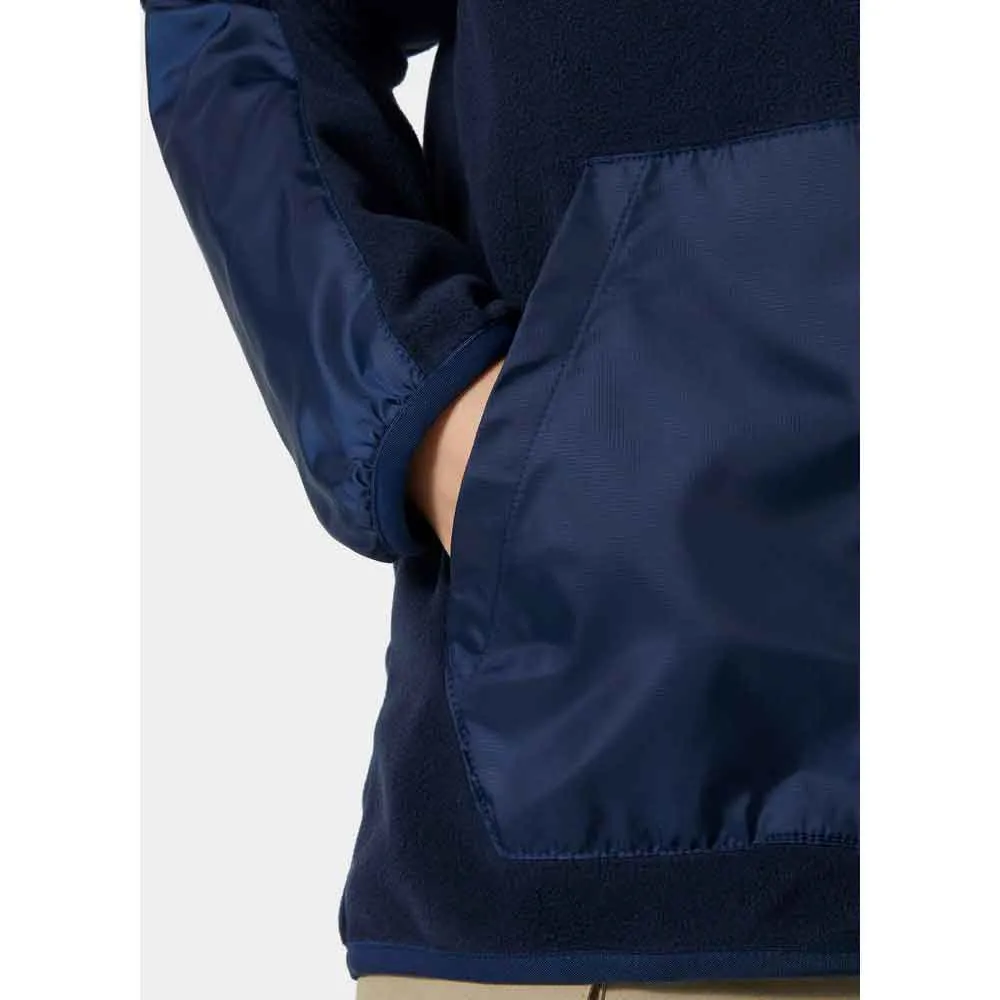 Helly Hansen Junior Marka Fleece Fleece Mit Durchgehendem Reißverschluss, Navy, 8Y