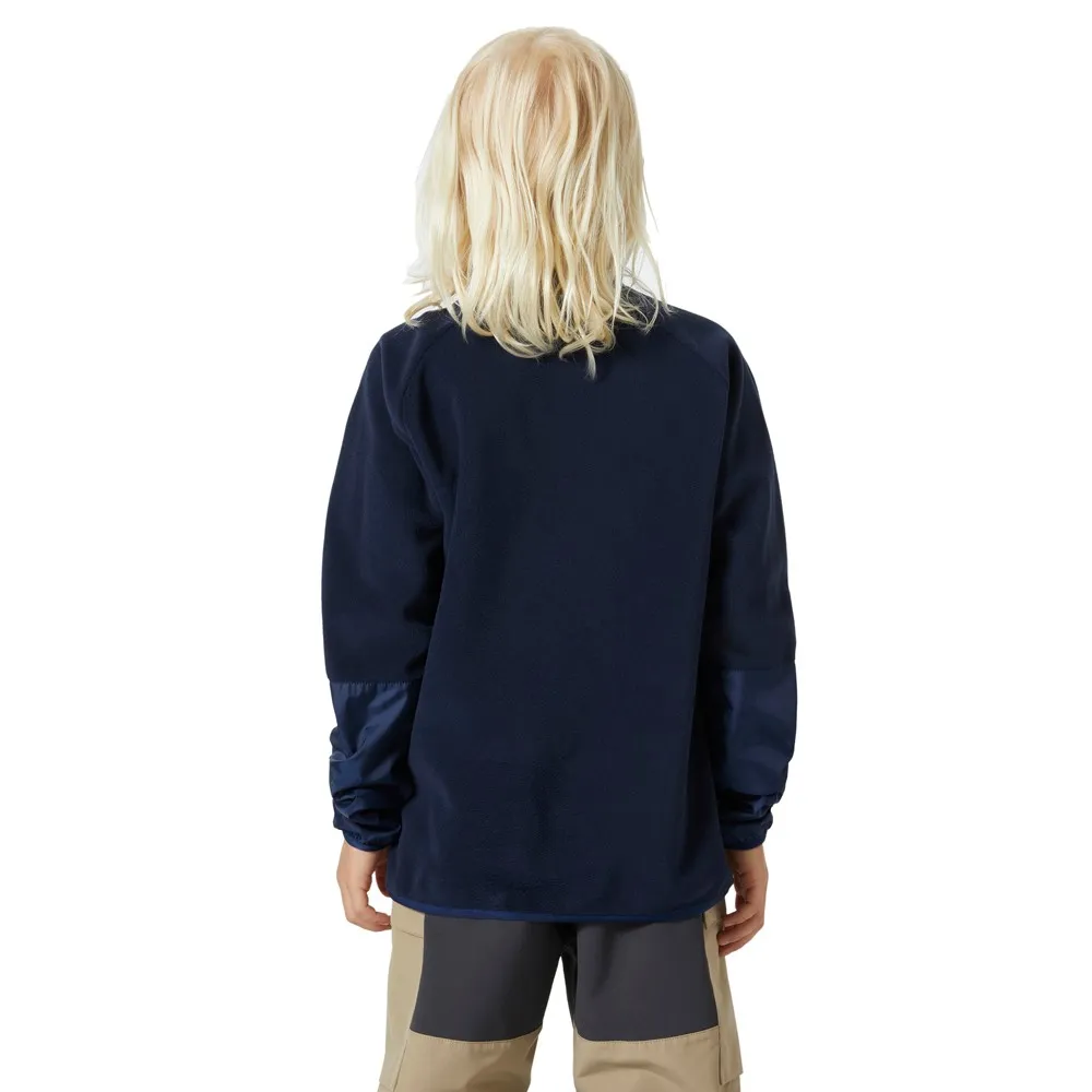 Helly Hansen Junior Marka Fleece Fleece Mit Durchgehendem Reißverschluss, Navy, 8Y
