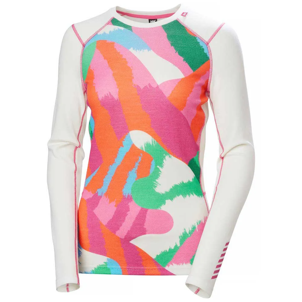 Helly Hansen Lifa Merino Midweight Gra Langarm-baselayer