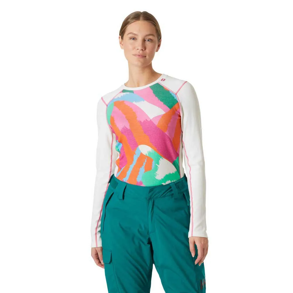 Helly Hansen Lifa Merino Midweight Gra Langarm-baselayer