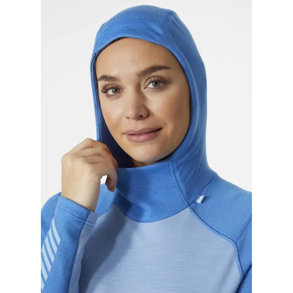 Helly Hansen Lifa Merino Midweight Kapuzenpullover, Bright blue Helly Hansen Lifa Merino Midweight Kapuzenpullover, Bright blue