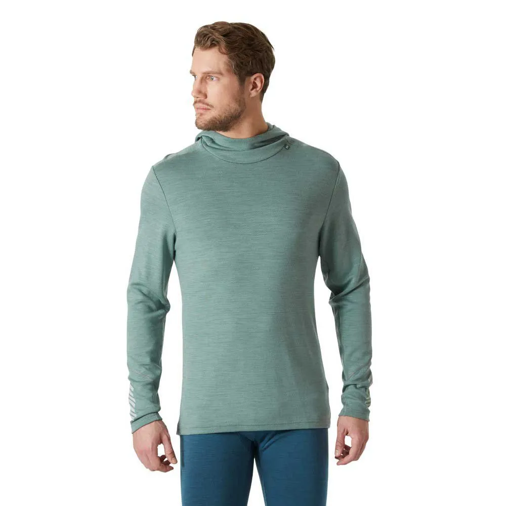 Helly Hansen Lifa Merino Midweight Langarm-t-shirt male, Cactus Helly Hansen Lifa Merino Midweight Langarm-t-shirt male, Cactus