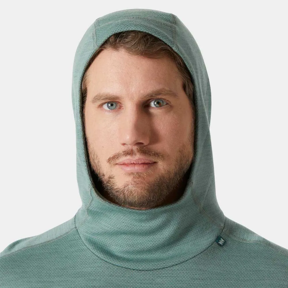 Helly Hansen Lifa Merino Midweight Langarm-t-shirt male, Cactus Helly Hansen Lifa Merino Midweight Langarm-t-shirt male, Cactus