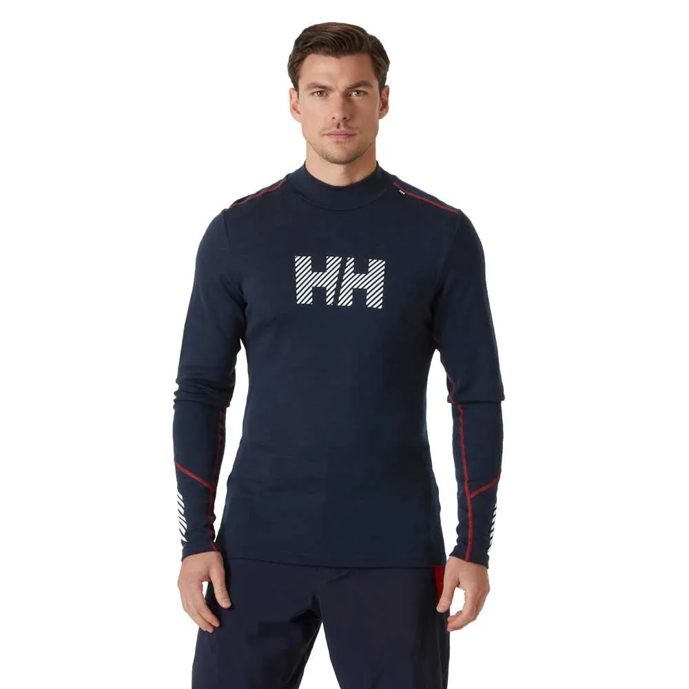 Helly Hansen Lifa Merino Midweight Logo Langarm-t-shirt Helly Hansen Lifa Merino Midweight Logo Langarm-t-shirt