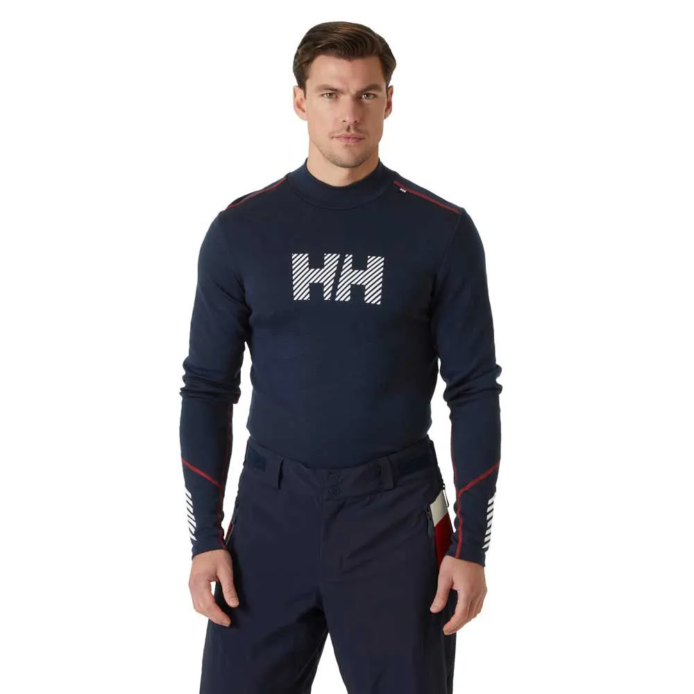 Helly Hansen Lifa Merino Midweight Logo Langarm-t-shirt Helly Hansen Lifa Merino Midweight Logo Langarm-t-shirt