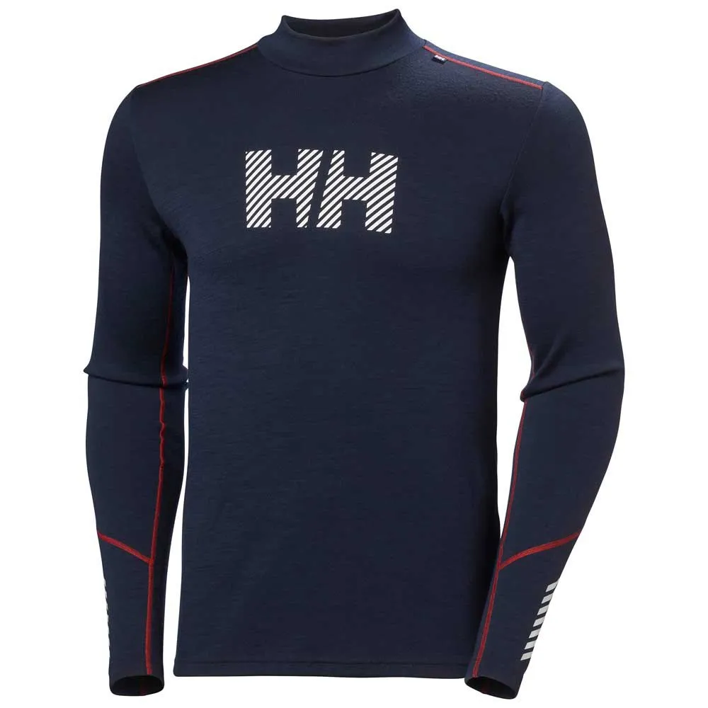 Helly Hansen Lifa Merino Midweight Logo Langarm-t-shirt Helly Hansen Lifa Merino Midweight Logo Langarm-t-shirt