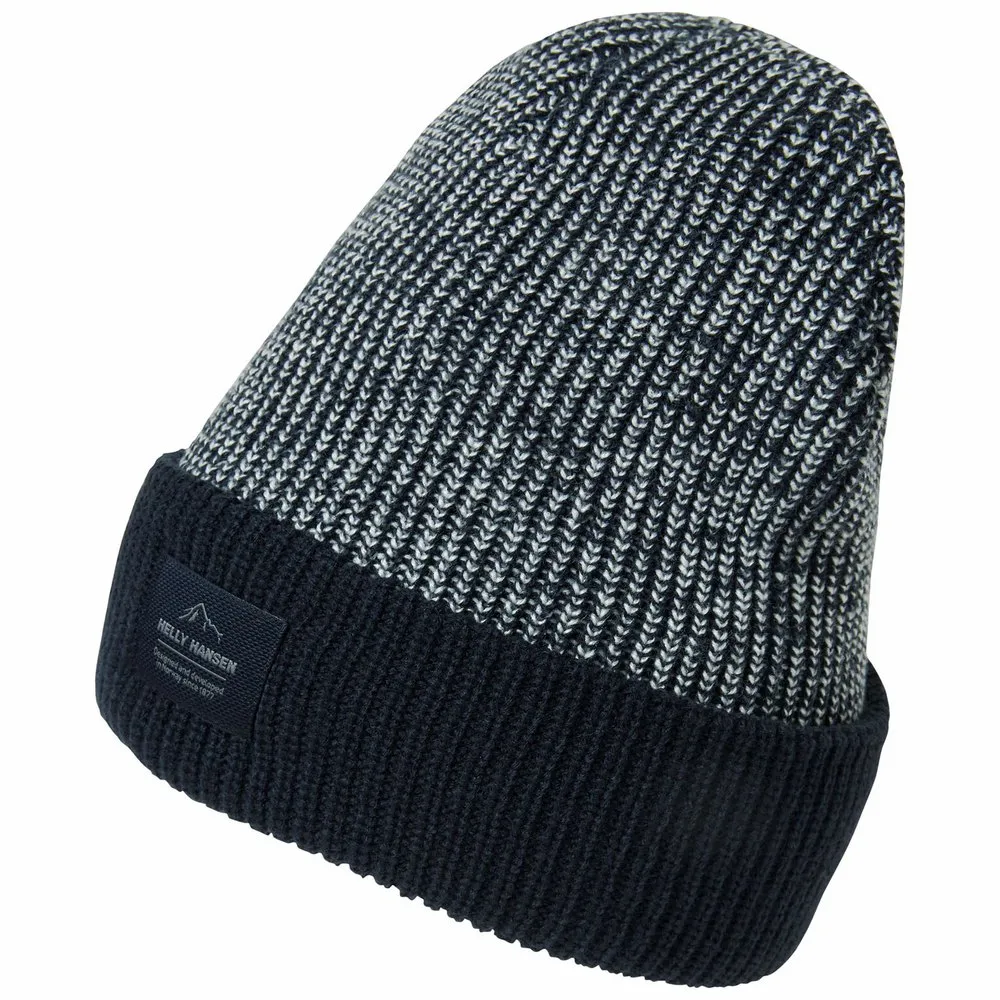 Helly Hansen Logo Cuff Mütze, Navy Helly Hansen Logo Cuff Mütze, Navy