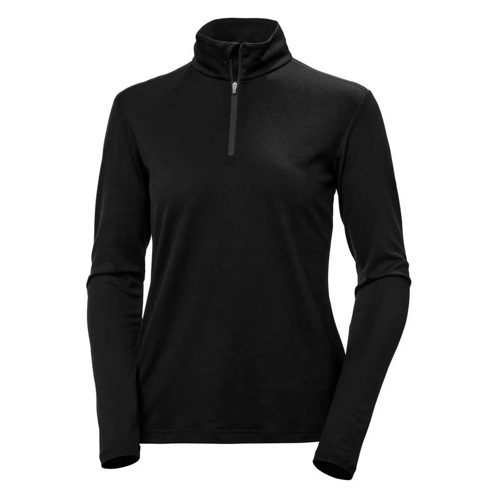 Helly Hansen Merino Langarm-baselayer, Black Helly Hansen Merino Langarm-baselayer, Black