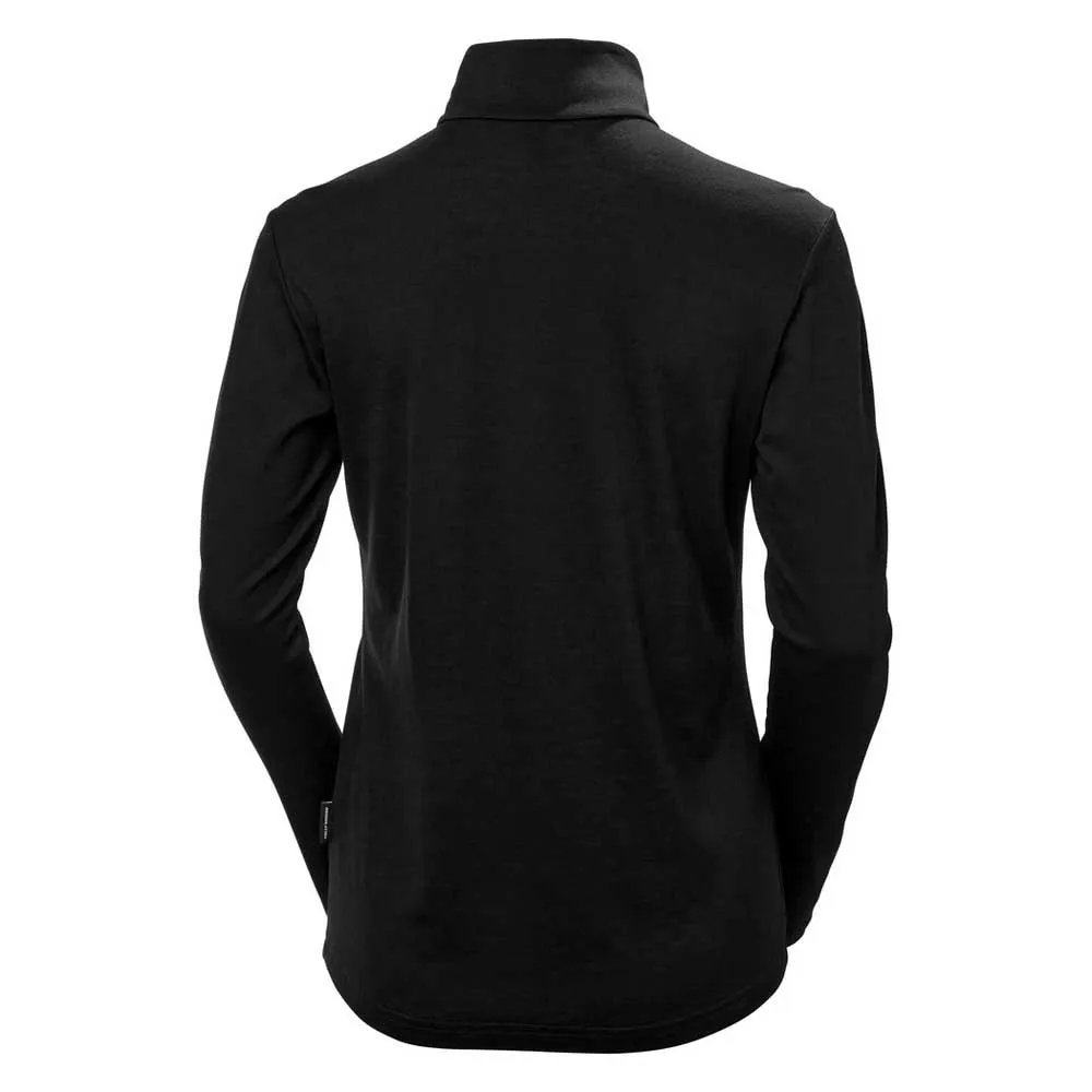 Helly Hansen Merino Langarm-baselayer, Black Helly Hansen Merino Langarm-baselayer, Black