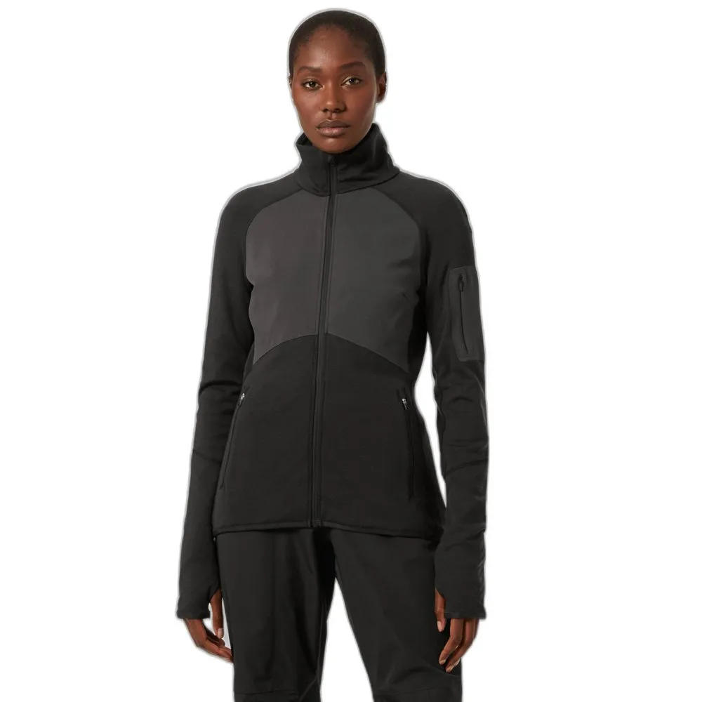 Helly Hansen Merino Wool Lifa Fleece Mit Durchgehendem Reißverschluss Helly Hansen Merino Wool Lifa Fleece Mit Durchgehendem Reißverschluss