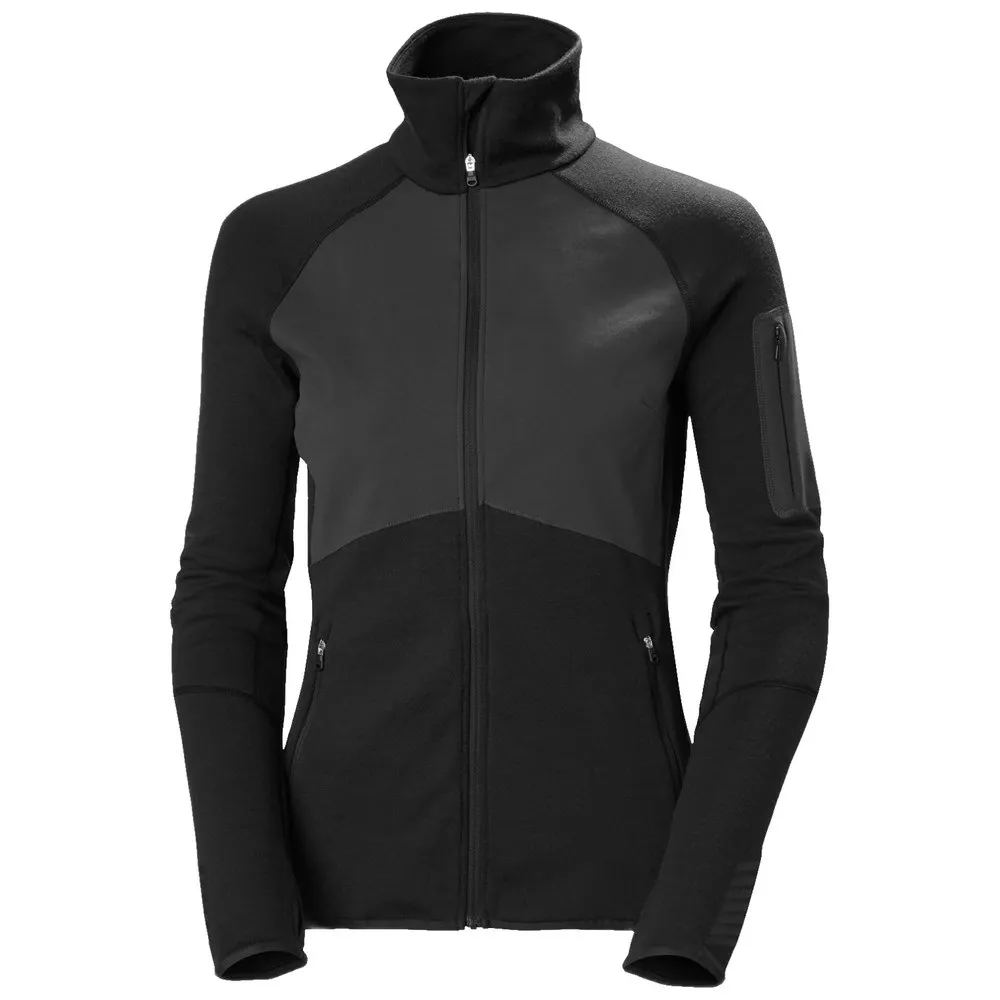 Helly Hansen Merino Wool Lifa Fleece Mit Durchgehendem Reißverschluss Helly Hansen Merino Wool Lifa Fleece Mit Durchgehendem Reißverschluss