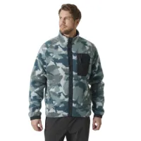 Helly Hansen Panorama Printed Pile Snap Fleece Mit Durchgehendem Reißverschluss Helly Hansen Panorama Printed Pile Snap Fleece Mit Durchgehendem Reißverschluss