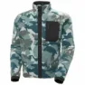Helly Hansen Panorama Printed Pile Snap Fleece Mit Durchgehendem Reißverschluss