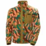 Helly Hansen Panorama Printed Pile Snap Fleece Mit Durchgehendem Reißverschluss
