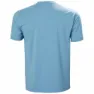 Helly Hansen Skog Recycled Graphic Kurzarm-t-shirt, Blue fog melange