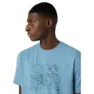 Helly Hansen Skog Recycled Graphic Kurzarm-t-shirt, Blue fog melange
