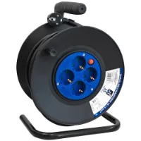 Hepoluz H05vv-f 4 Outlets With Circuit Breaker 3x1.5 Mm 25m 25 M Kabeltrommel Hepoluz H05vv-f 4 Outlets With Circuit Breaker 3x1.5 Mm 25m 25 M Kabeltrommel