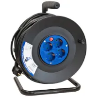 Hepoluz H05vv-f 4 Outlets With Circuit Breaker 50 M Kabeltrommel Hepoluz H05vv-f 4 Outlets With Circuit Breaker 50 M Kabeltrommel
