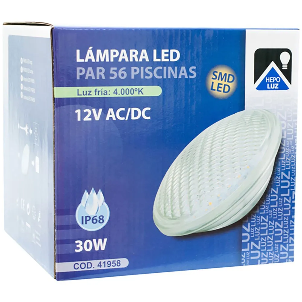 Hepoluz Pool 56 4000k 30w Led-lampe unisex, White, One Size Hepoluz Pool 56 4000k 30w Led-lampe unisex, White, One Size