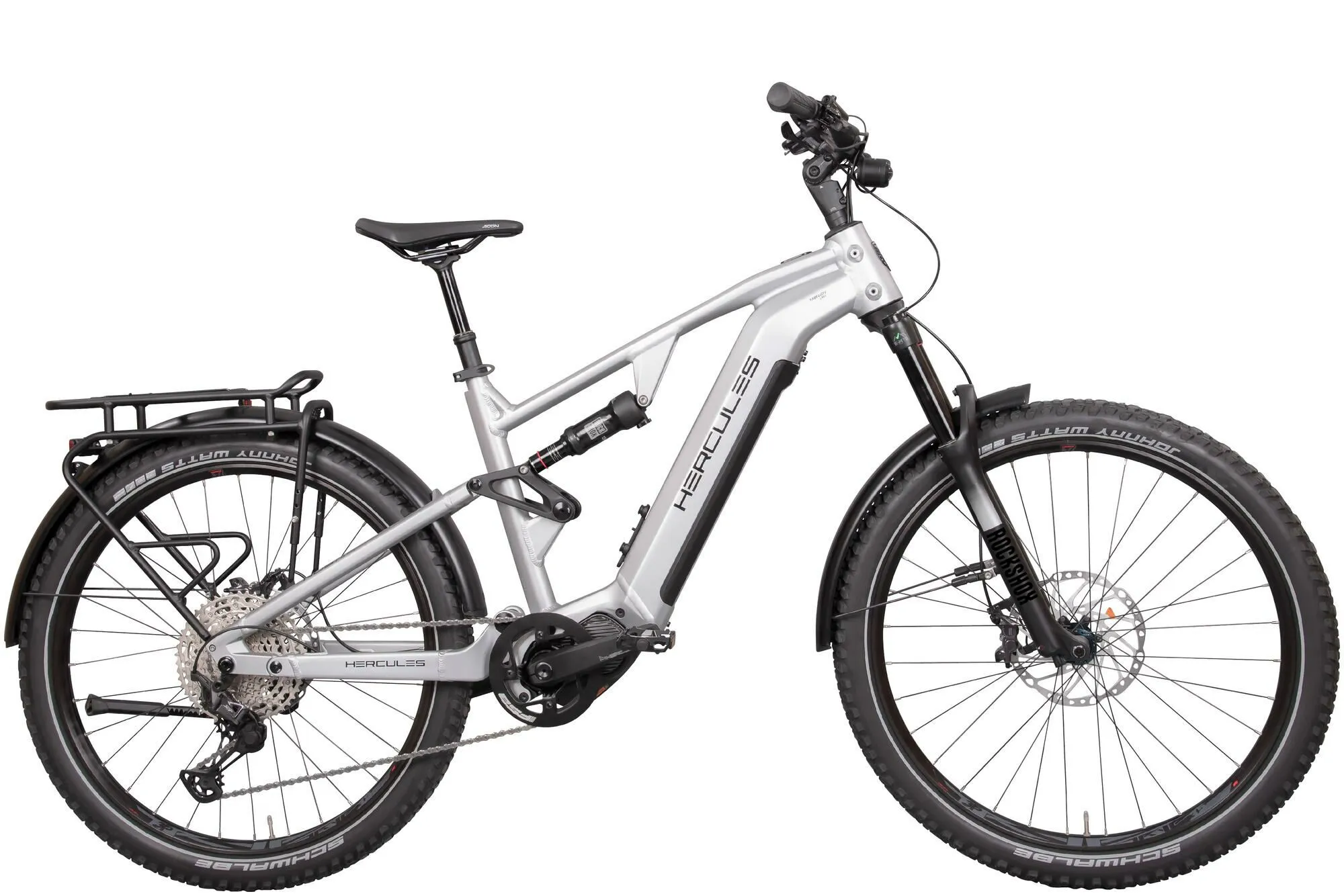Hercules Nos FS SUV 2.1 silbermetallic-matt 27,5" 630 Wh Diamant, Hersteller-silbermetallic-matt, 44cm