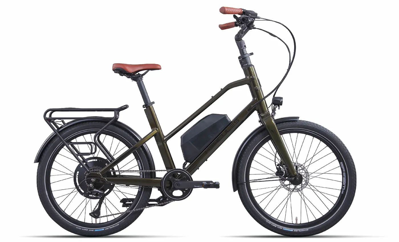 Hercules Urbanico Compact 8 - 360Wh 8K Compact - glossy, Grün, Unisize Hercules Urbanico Compact 8 - 360Wh 8K Compact - glossy, Grün, Unisize