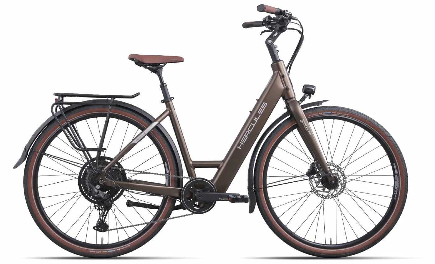 Hercules Urbanico I-10 - 410Wh 10K Wave - matt, Gold, 58cm Hercules Urbanico I-10 - 410Wh 10K Wave - matt, Gold, 58cm