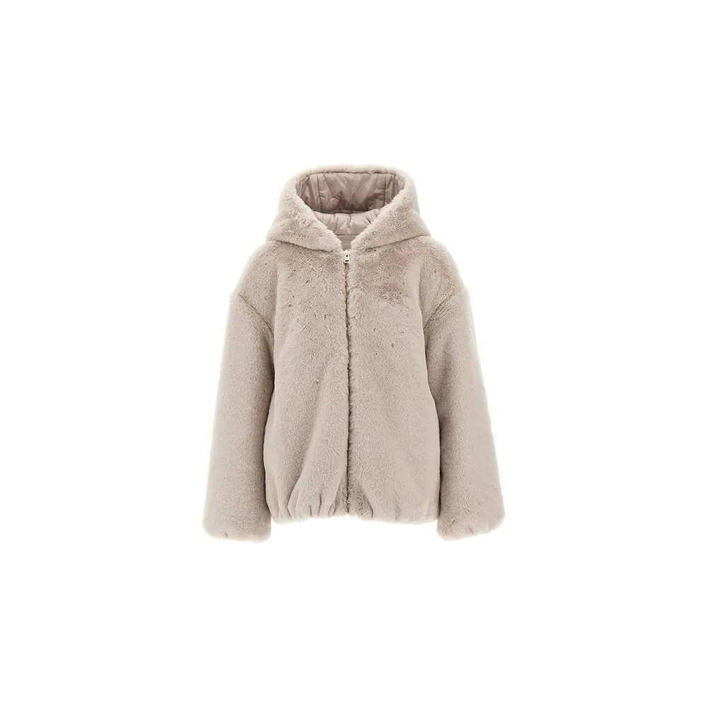 Herno Bomber Faux Fur Jacke Herno Bomber Faux Fur Jacke