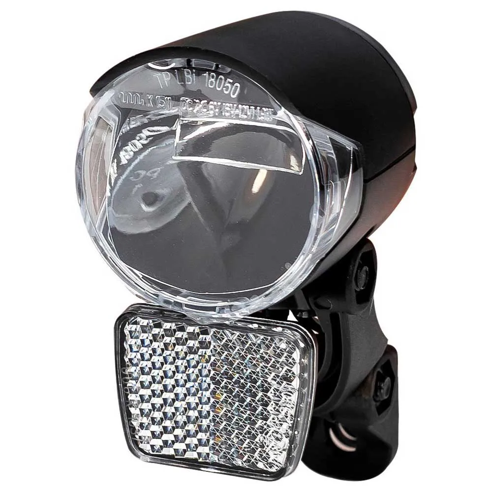Herrmans H-black Mr4 Dynamo Frontlicht, Black, 100 Lumina Herrmans H-black Mr4 Dynamo Frontlicht, Black, 100 Lumina